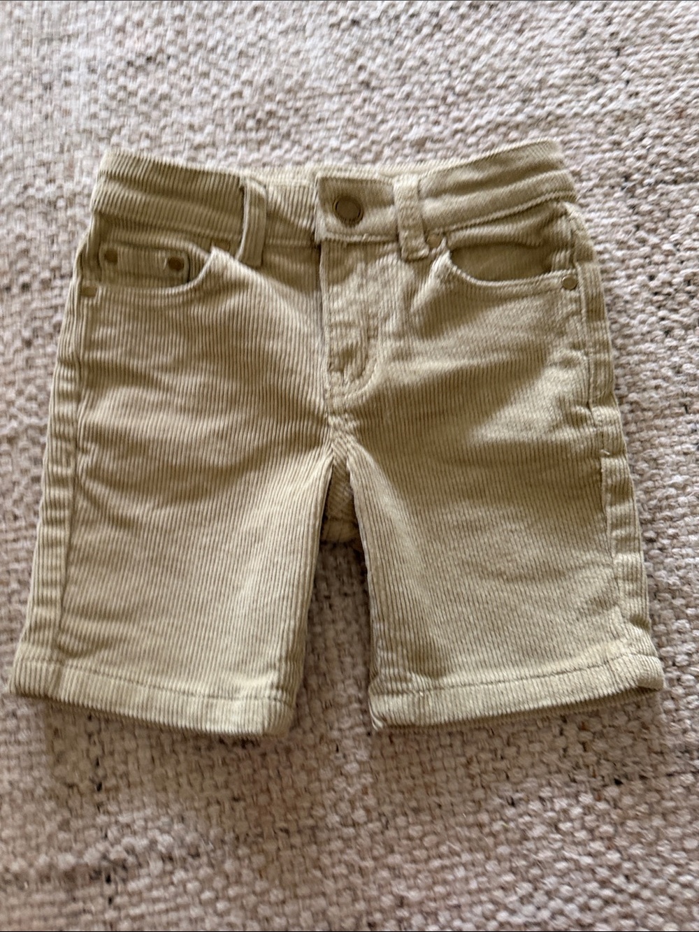 Jamie Kay Corduroy Shorts - Tan 3T